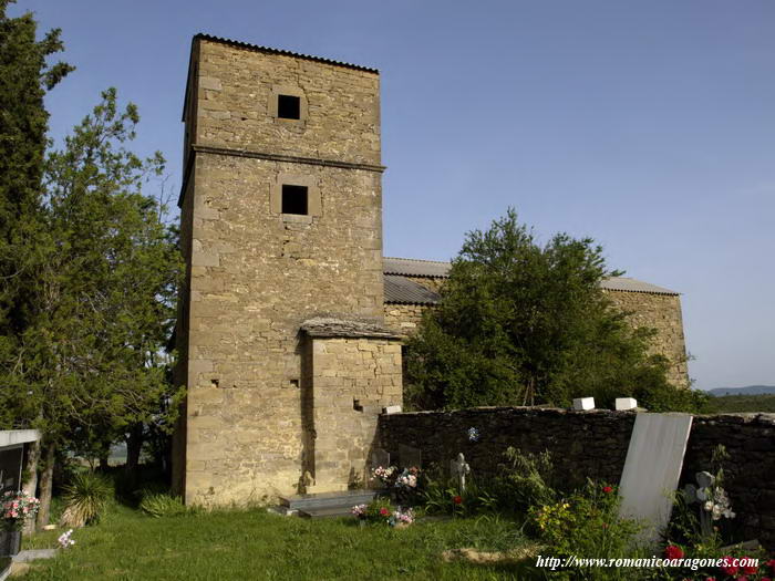 VISTA ESTE DE LA TORRE, DESDE EL CEMENTERIO